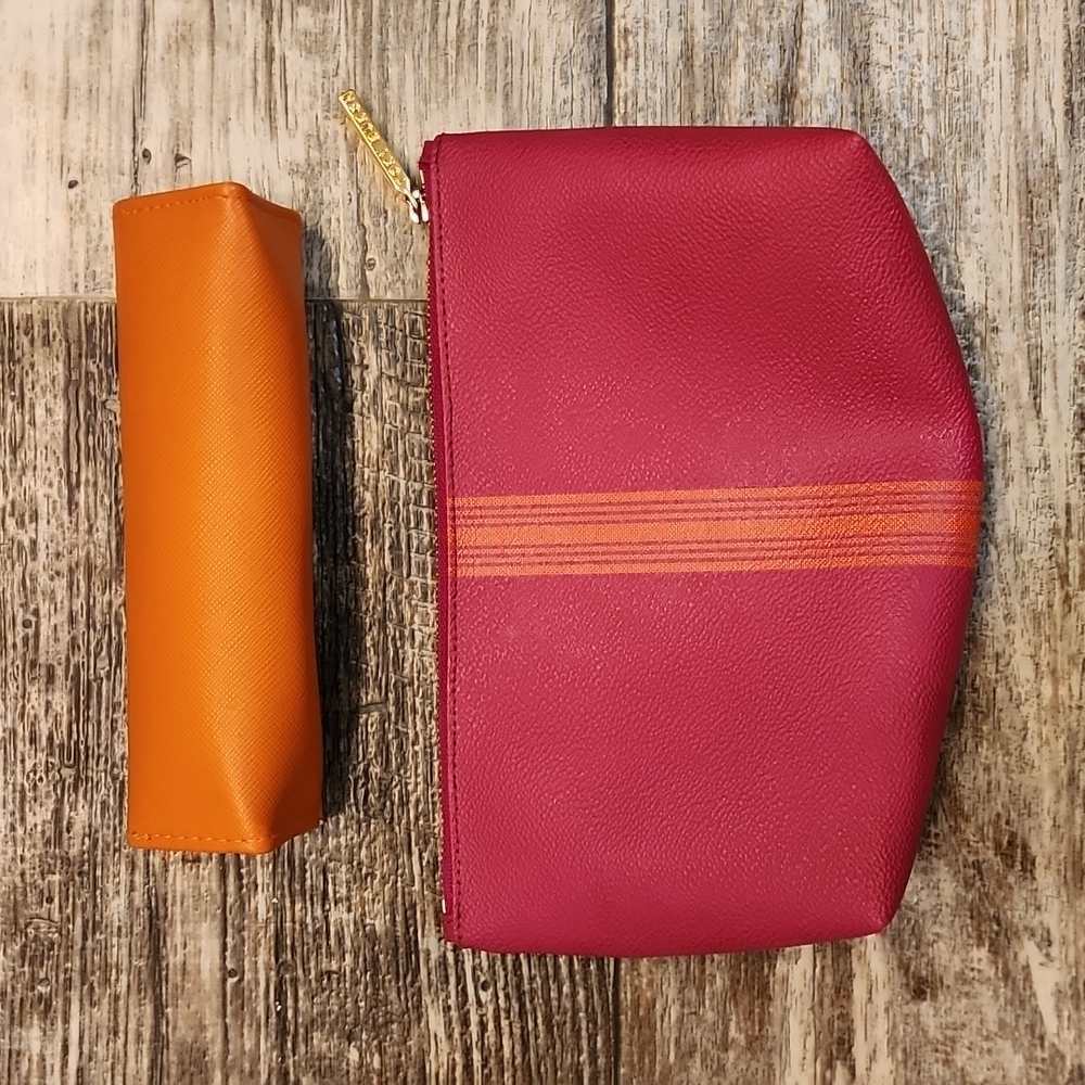 Tory Burch Pink and Orange Accessory Set - Picture 5 of 6